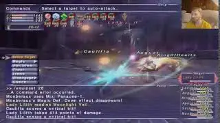 FFXI Livestream Replay: Odyssey C AoE Farm, Omen, and Lilith
