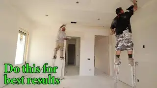 Drywall, tape and float, and texture for Barndominiums - S3E4