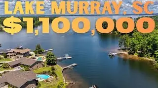 $1,100,000 Lake Murray Home Tour South Carolina