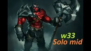 w33 Axe Gameplay (7300 MMR)