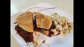 Manwich Sandwiches with Ranch & Bacon Suddenly Salad