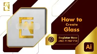 Illustrator Tutorial - How to Create Glass!!