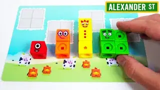 Numberblocks Toys | Mathlink Cubes, Toddler Learning, Fun Math Games, with Numberblocks 1 to 5!
