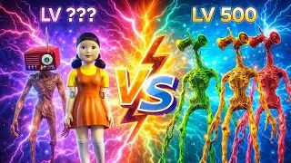 🔴LIVE SIREN HEAD IN SQUID GAME 🔴RED LIGHT 🟢GREEN LIGHT DON'T SHAKE AND DIE 👑 RUNNING