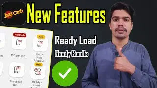 JazzCash Ready Load Prepaid and Ready Mobile Prepaid Bundle - Jazzcash New Features