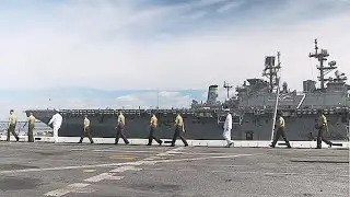 USS San Antonio (LPD 17) Prepares for Deployment: Farewell Ceremony in Norfolk