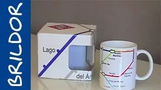 Sublimación de caja y taza con el mismo diseño