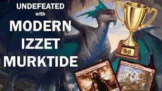 MURK THE COMPETITION! Undefeated 5-0 Trophy with Modern Izzet Murktide. Top tier metagame MTG MH2