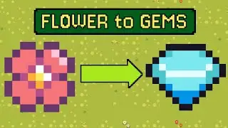 You can now convert your $FLOWER to Gems in Sunflower Land!