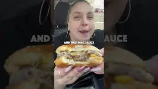 Rating a Quarter Pounder with Cheese? With Mac Sauce 🍔 #shorts