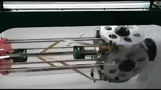 Copper wire conductor paper taping machine, Rectangular copper wire Insulation with kraft paper.