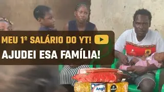 MEU 1º SALÁRIO DO YOUTUBE: A SURPREENDENTE FORMA COMO EU AJUDEI ESTA FAMÍLIA