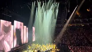 Andrea Bocelli (Live) and Luciano Pavarotti(Record) in London, Arena O2, 02.05.2025/ Андреа Бочелли