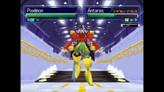 AM Admin Center Soldier (puppetmon, piedmon & creepymon) vs metalgarurumon & gallantmon - Digimon W3