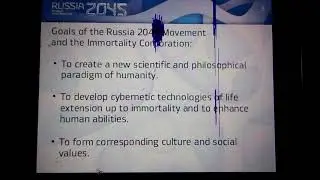 Russia 2045 project for immortality