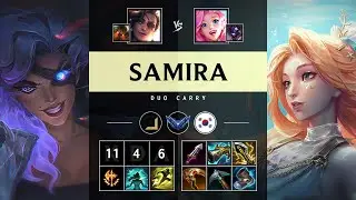Samira ADC vs Seraphine - KR Diamond Patch 25.06