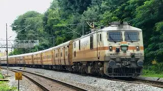 Indian Railways Scenic Train Journey| Beautiful Godavari Train Journey | Indian Train Journeys