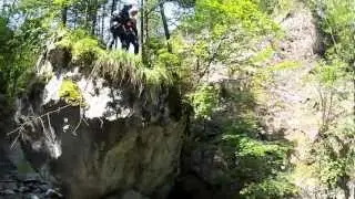 Advanced Canyoning in Chli Schliere (Swiss Alps) w Dylan, Jason, Daryn and Matthias