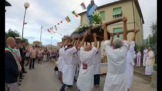 PROCESSIONE IN ONORE DELLA MADONNA DEGLI ANGELI (BORGHETTO SANTO SPIRITO DEL 2 LUGLIO 2023)