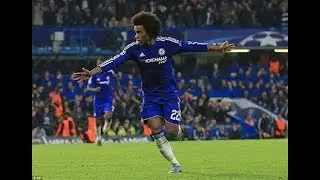 WILLIAN GOAL CHELSEA VS BRIGHTON 2-0