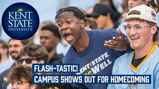 Rocking Homecoming Celebration at Kent State!