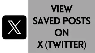How to See Saved Posts on TwitterX | Access Your Bookmarked Tweets