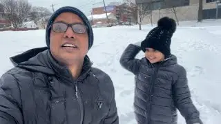 Snow storm || Bethesda Maryland || America
