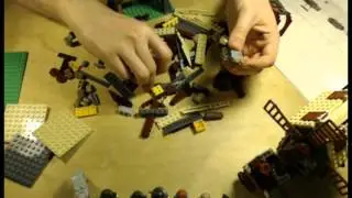 Lego Kingdoms 7189 Mill Village Raid Timelapse Speed Build