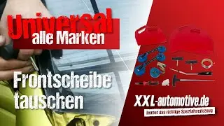 - Frontscheibe tauschen- Geklebte Windschutzscheibe Ausbauen mit Vierkant Draht oder Schneidedraht