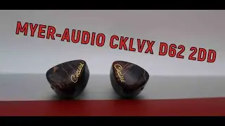 MYER AUDIO CKLVX D62 2DD + 6BA Hybrid Drivers In Ear Monitor
