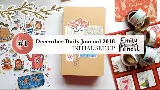 December Daily Junk Journal 2018 - Part 1 - Initial SetUp