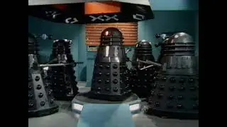 Grey Dalek Levitates | Planet of the Daleks | Doctor Who