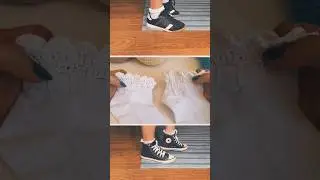 Crochet Ruffled Socks Tutorial available on my channel
