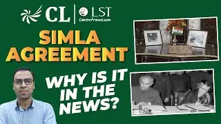 What was Simla Agreement 1972? Why Pakistan Suspended it? Current Affairs | CLAT 2026