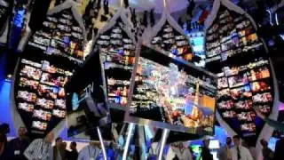 [CES2010] Samsung LED TV超炫燈光秀(二) &copy; Mobile01