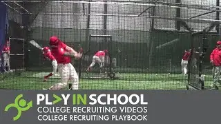 Logan Fischer   Hitting - Philly Whiz Kids - Filmed March 2020 - www.PlayInSchool.com