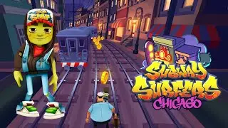 Subway Surfers Gameplay - Subway Surfers Chicago - Zombie Jake Character 🥰😍