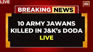 LIVE | J&K Army Vehicle Tragedy: 10 Army Men Dead In J&K's Doda | Army Vehicle Falls Into Gorge