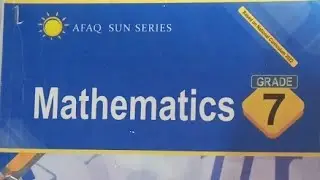 Exercise 5.1 || Afaq sun series|| maths || check 5.1 grade 7 || class 7th|| bint e khadim channel 