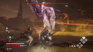 CODE VEIN NG+  Wistful Wanderer Boss Fight - Magic Build