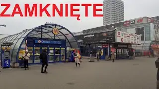 Metro Warszawskie - częściowo zamknięta linia M1, linie zastępcze