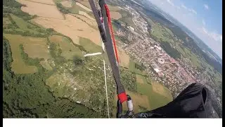 Svatobor 19.7.2025, 2.pokus na Rabí a Kolinec - paragliding