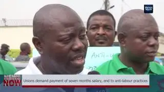 Arik Air workers protest non payment of 7-months salary
