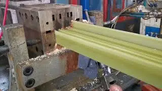 Production of polyurethane resin Composites window profiles viaJHPK polyurethane injection machine