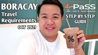 Boracay Travel Requirements + S-Pass Step by Step Guide (Oct. 07, 2021) | JM BANQUICIO