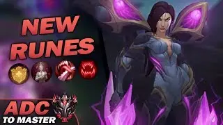 NEW ADC RUNES! ADC to Master Season 9 #1