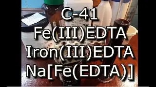 С41 Fe(III)EDTA, железная соль трилона - приготовление для Bleach & BLIX