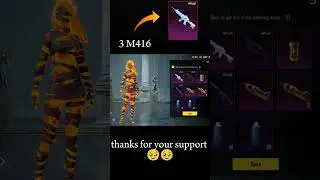 MUMMY M416 MAXEDOUT | BGMI  ANNIVERSARY CRATE OPENING | MUMMY ULTIMATE SET CRATE OPENING | PUBGM