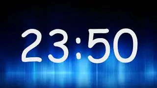 23:50 Minutes Timer / Countdown from 23min 50sec