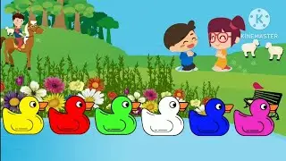 learn colour name #kid #cartoons #poem #rhymes